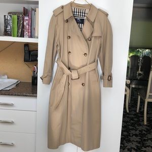 Burberry raincoat